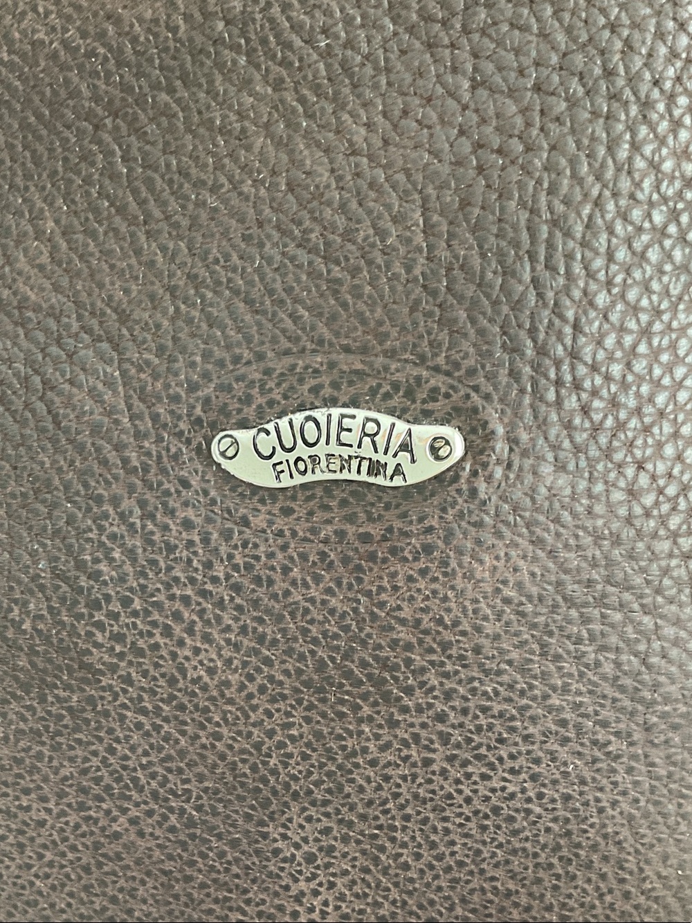 CUOIERIA FIORENTINA Dark Brown Leather Crossbody Bag - Classic Everyday Carry - Picture 3 of 16